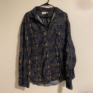 ASOS Design Longsleeve Button Up Shirt Size 1XL